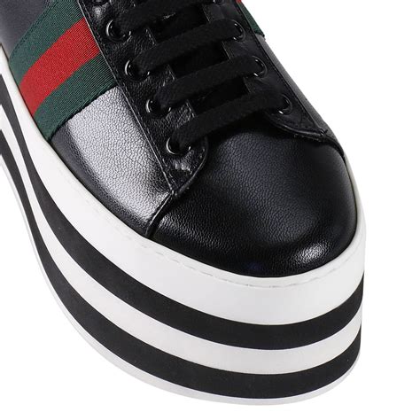 black casual shoes gucci|black Gucci shoes for women.